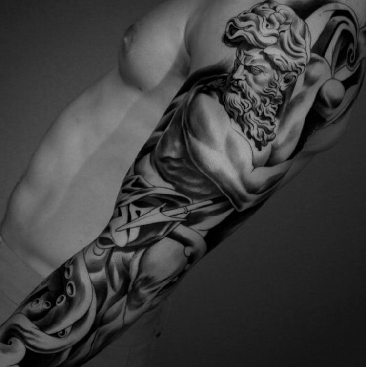 Tatuaje de Poseidón 24