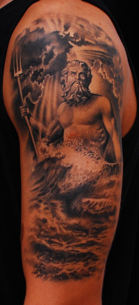 Tatuaje de Poseidón 46