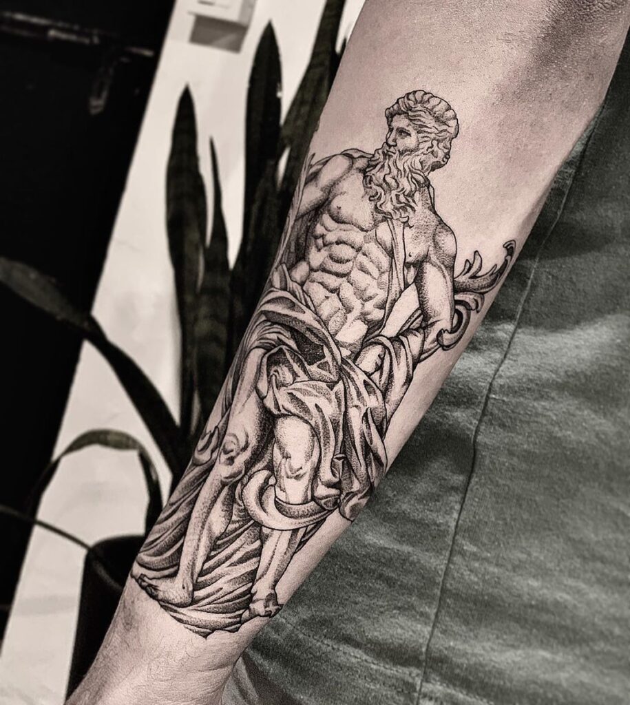 Tatuaje de Poseidón 41