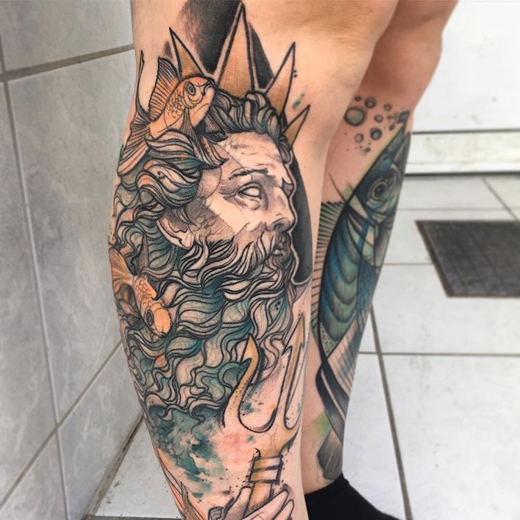 Tatuaje de Poseidón 42