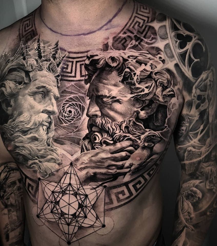 Tatuaje de Poseidón 34