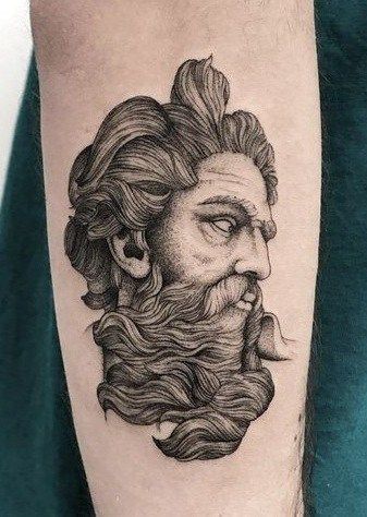 Tatuaje de Poseidón 39