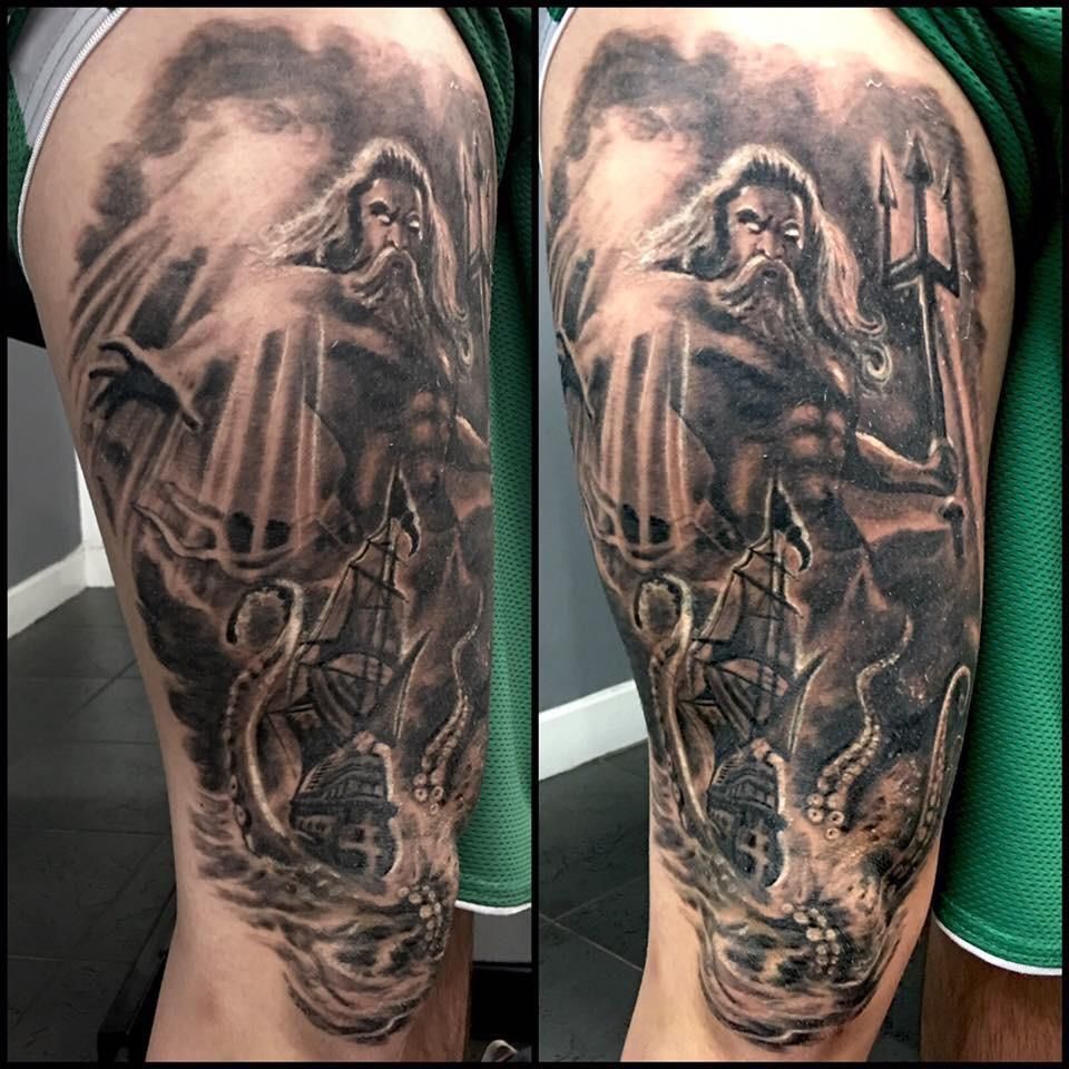 Tatuaje de Poseidón 32