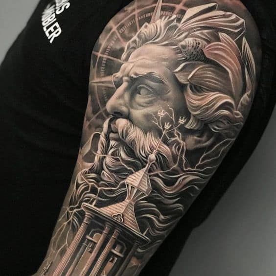 Tatuaje de Poseidón 113