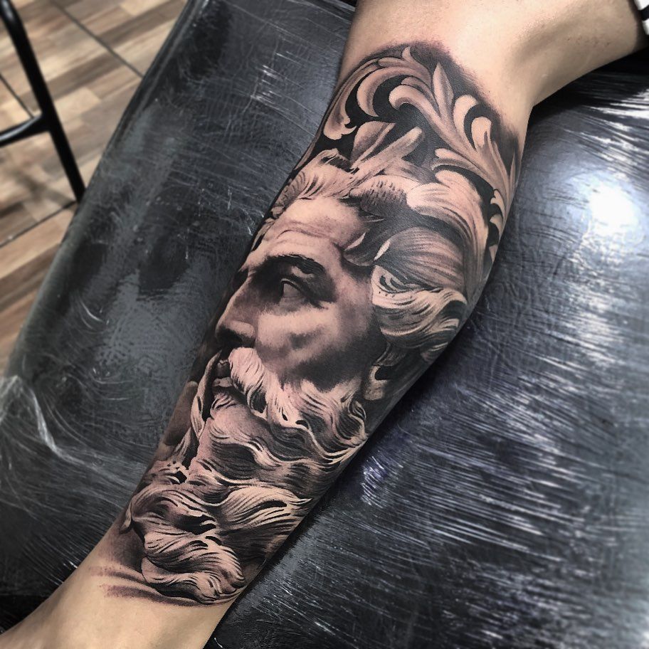 Tatuaje de Poseidón 131