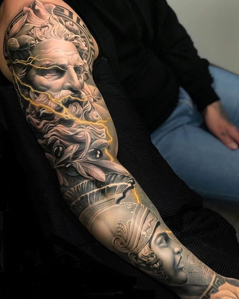 Tatuaje de Poseidón 133