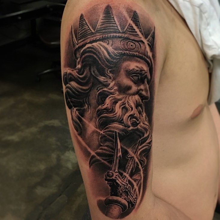 Tatuaje de Poseidón 148
