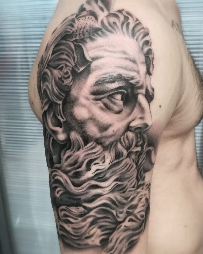 Tatuaje de Poseidón 159