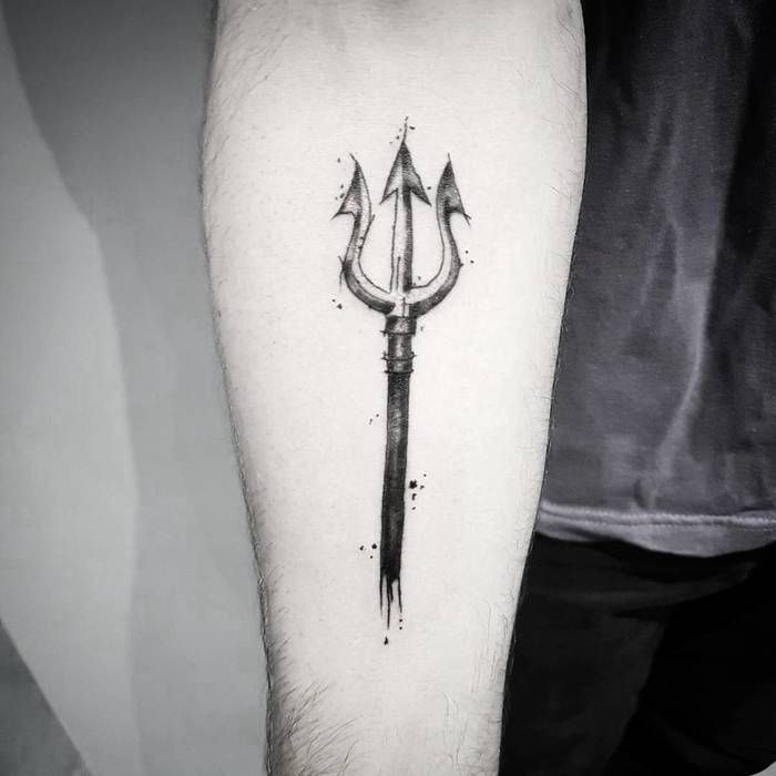 Tatuaje de Poseidón 158