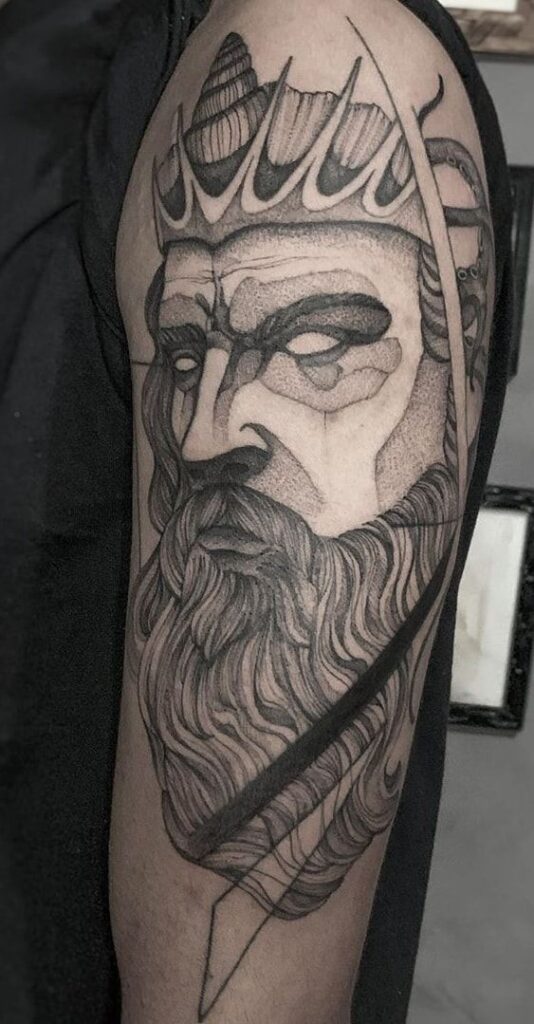Tatuaje de Poseidón 172