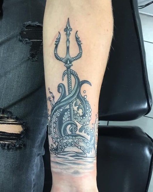 Tatuaje de Poseidón 174