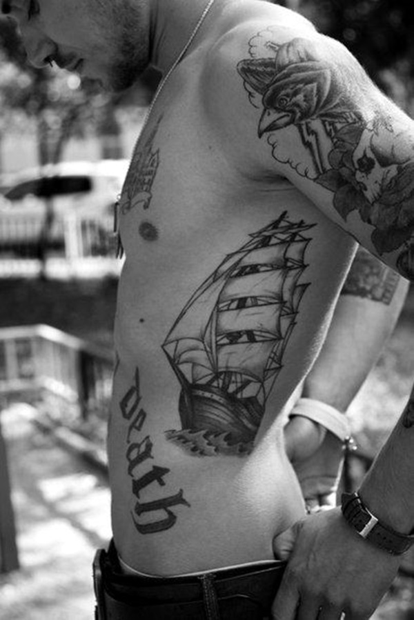 Diseños de tatuajes de barcos 34