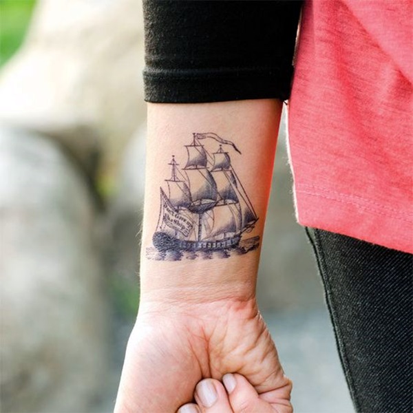 Diseños de tatuajes de barcos 45