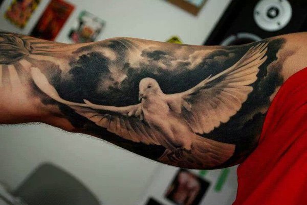 tatuajes de palomas 33