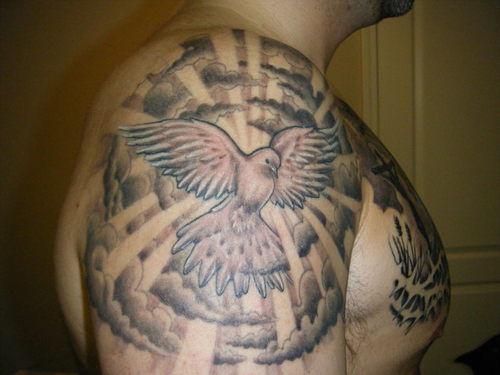 tatuajes de palomas 45