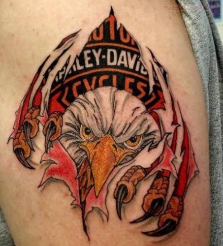 Tatuajes de Harley Davidson 68