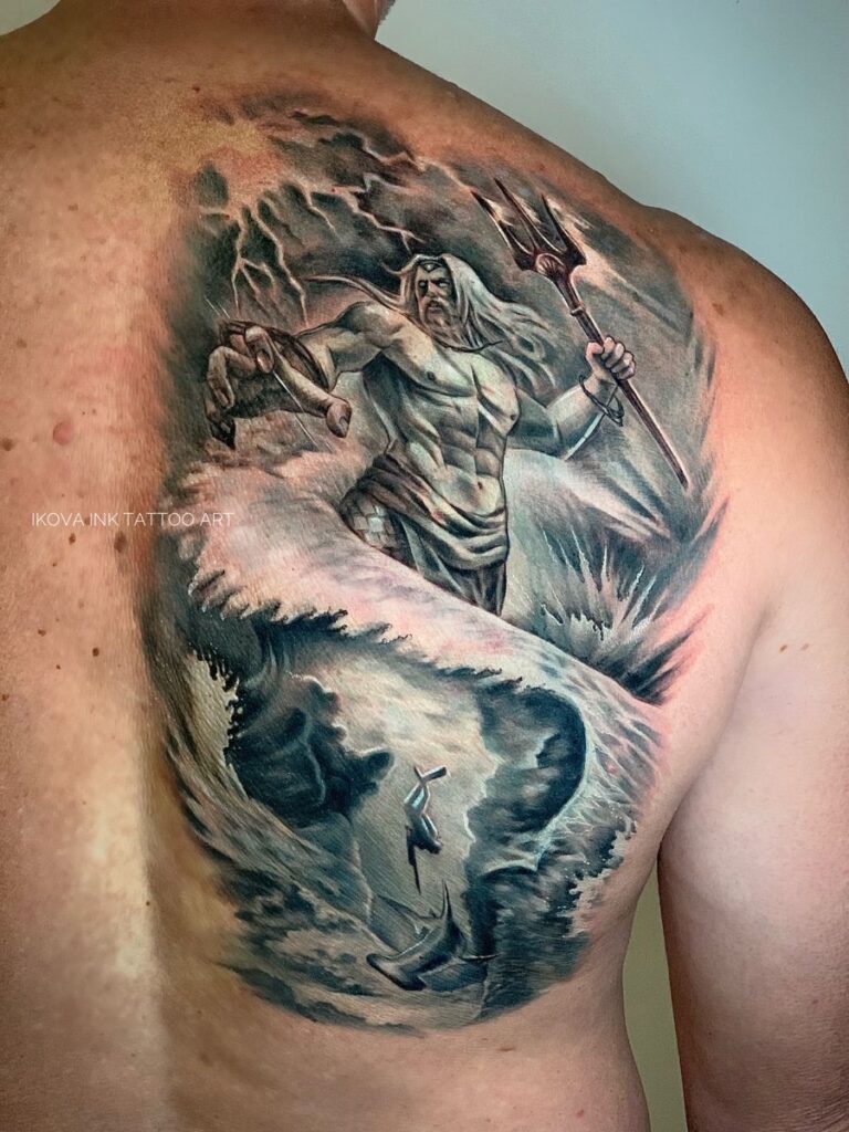 Tatuaje de Poseidón 196