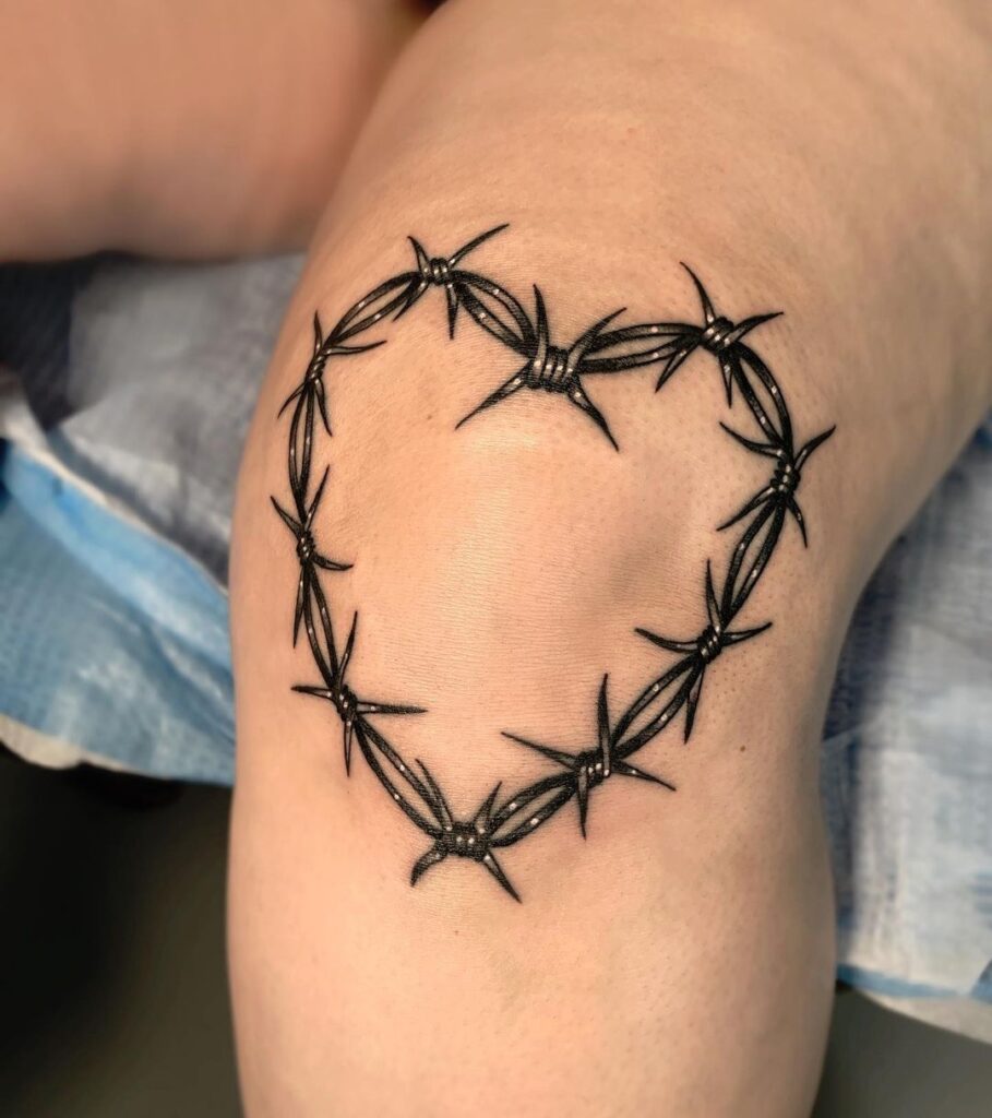 Tatuaje de alambre de púas 175