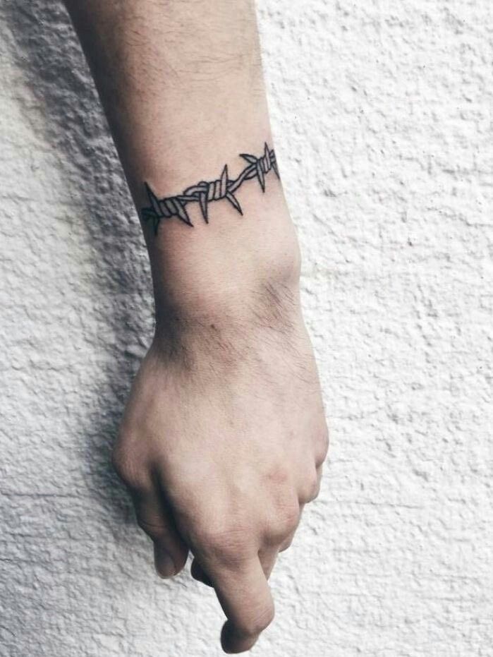 Tatuaje de alambre de púas 29