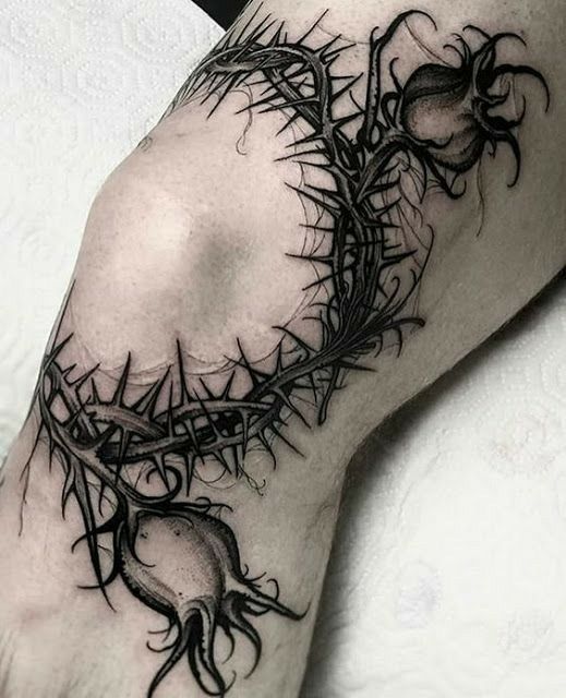 Tatuaje de alambre de púas 36