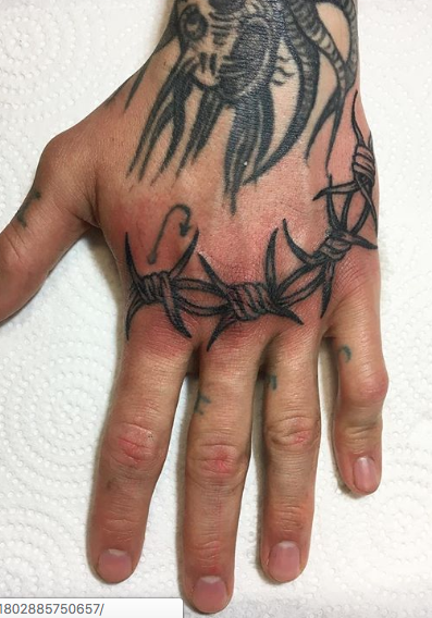 Tatuaje de alambre de púas 6