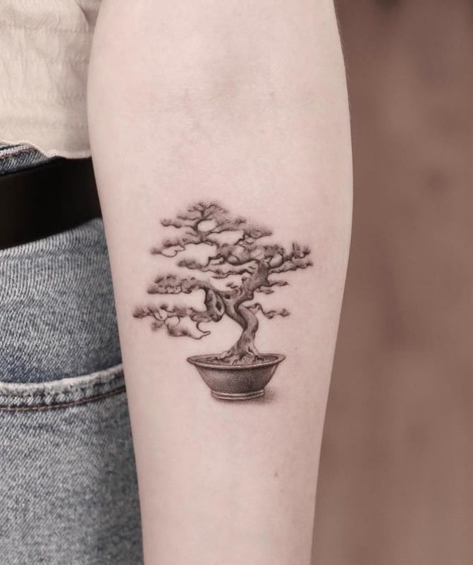 Tatuaje Bonsai