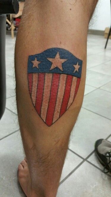 Tatuajes Capitán América 116