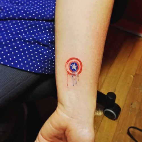 Tatuajes Capitán América 121