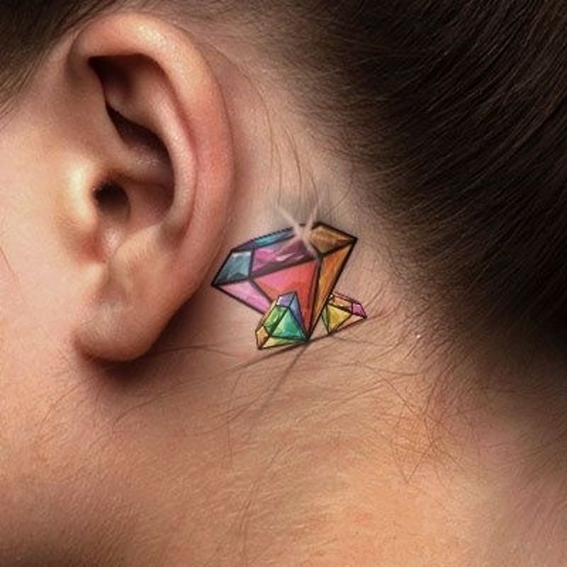 tatuaje de diamante 127