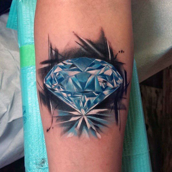 Tatuaje de diamante 141