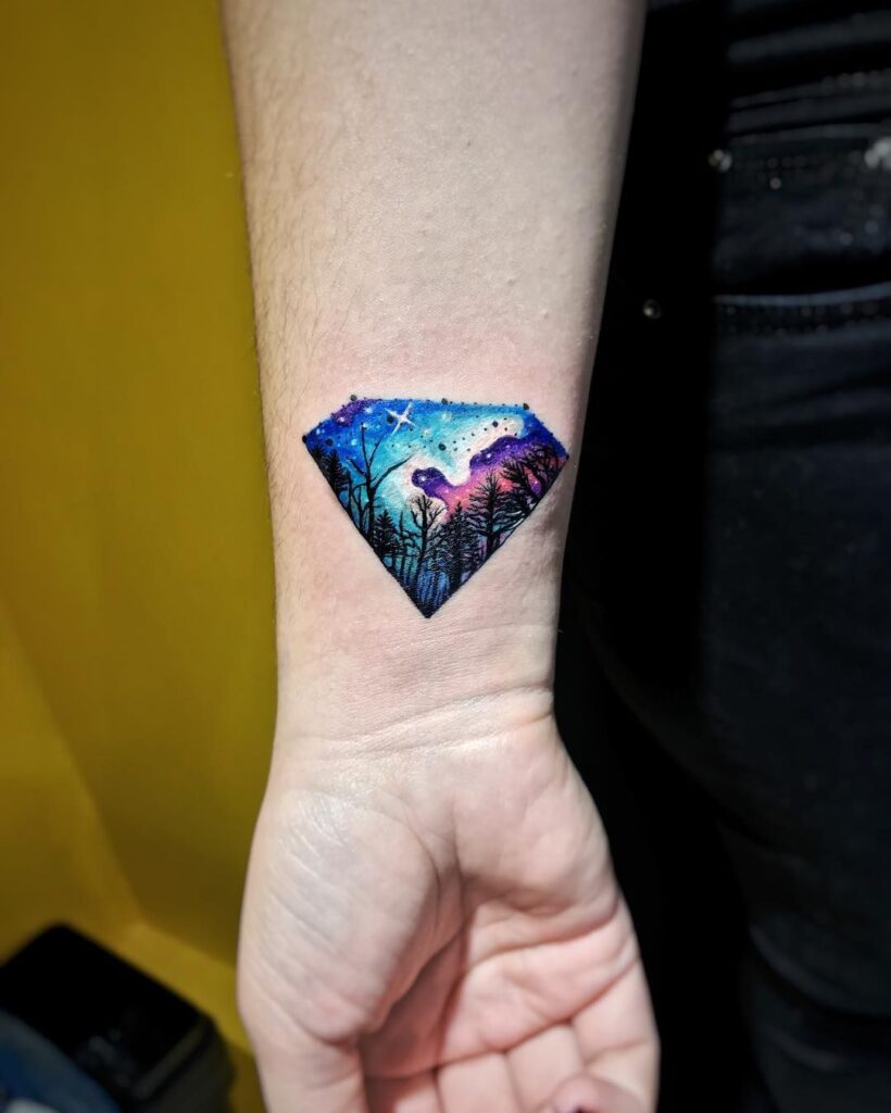 tatuaje de diamante 25