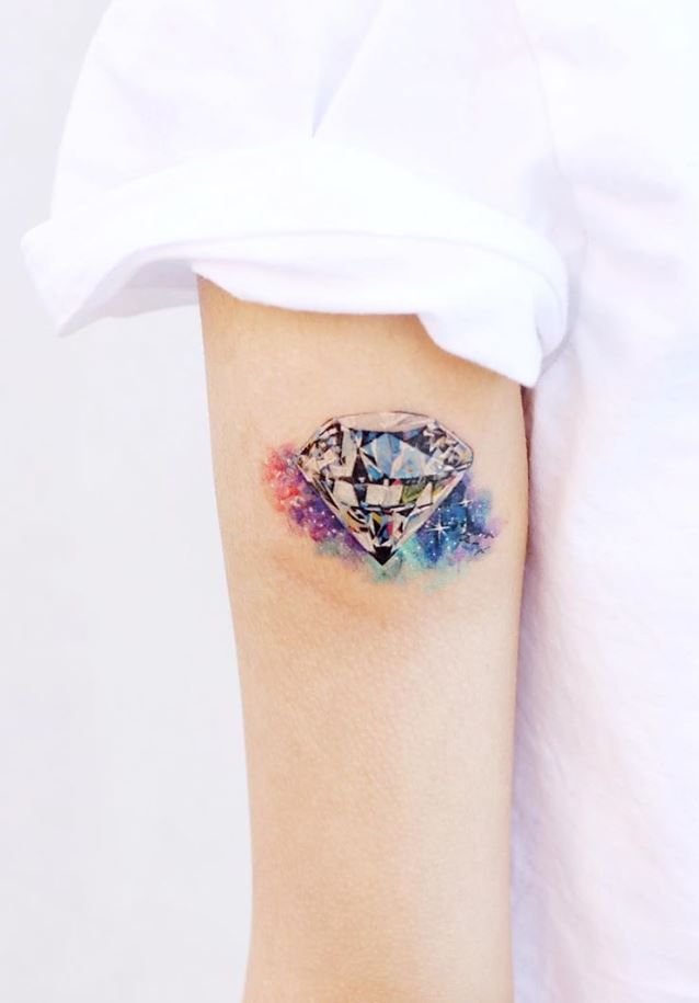 tatuaje de diamante 51