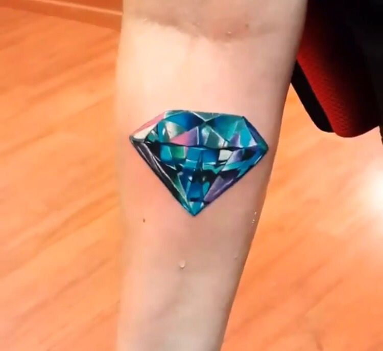 tatuaje de diamante 80