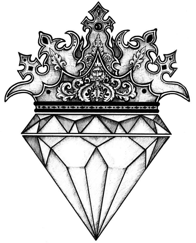 tatuaje de diamante 95