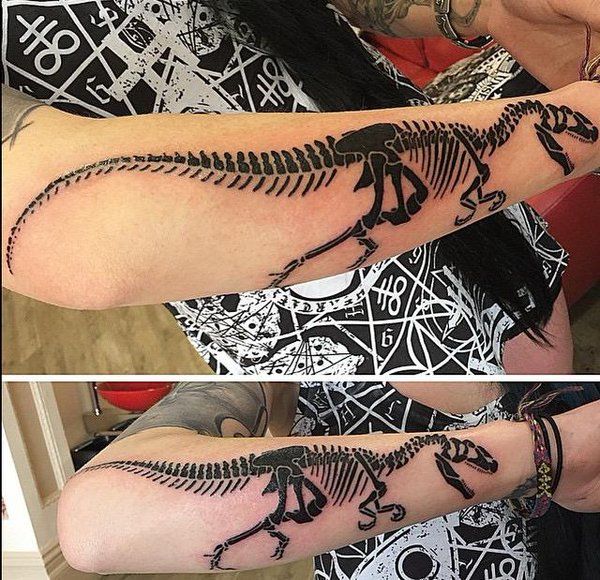 Tatuaje de dinosaurio 100