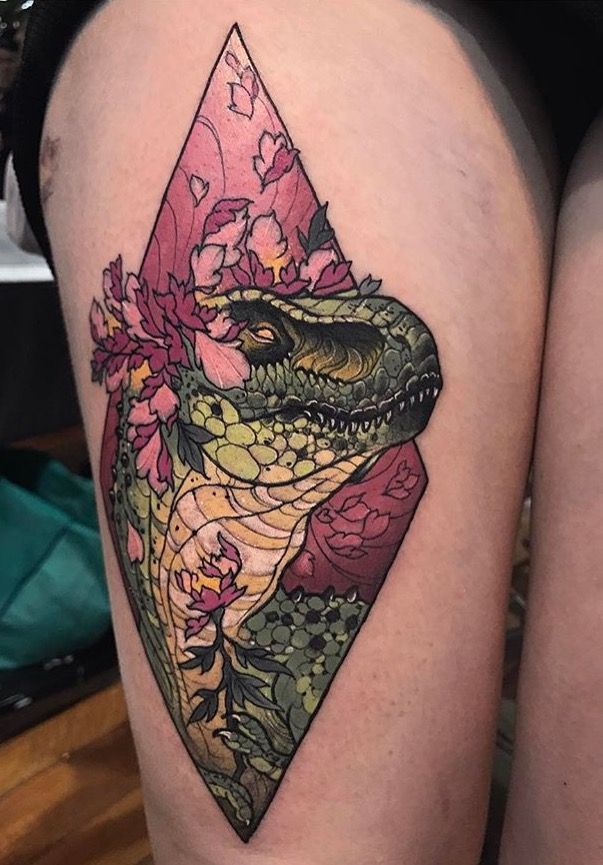 Tatuaje de dinosaurio 106