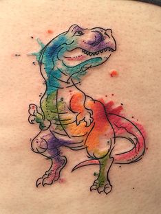 Tatuaje de dinosaurio 27