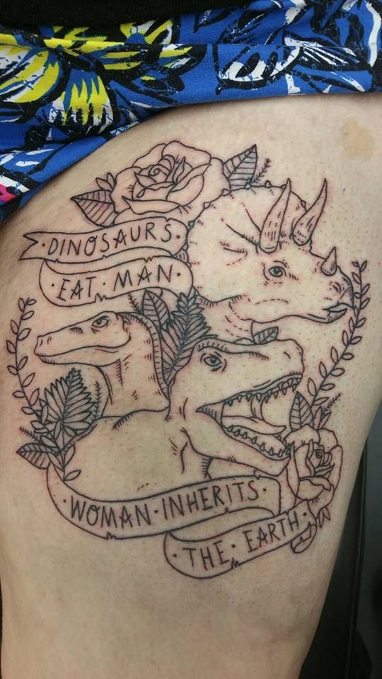 Tatuaje de dinosaurio 29
