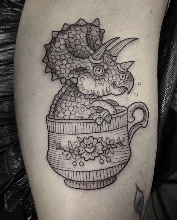 Tatuaje de dinosaurio 36
