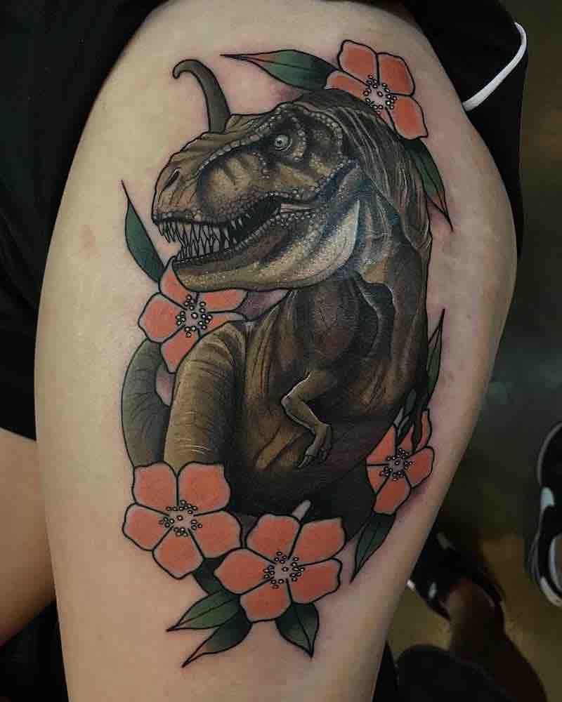 Tatuaje de dinosaurio 50