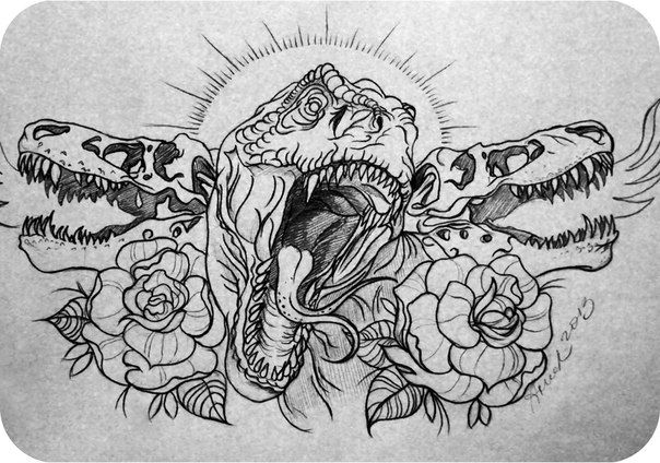 Tatuaje de dinosaurio 51