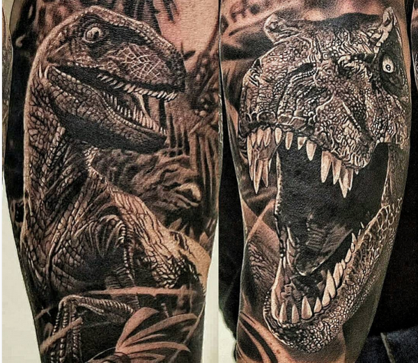 Tatuaje de dinosaurio 6