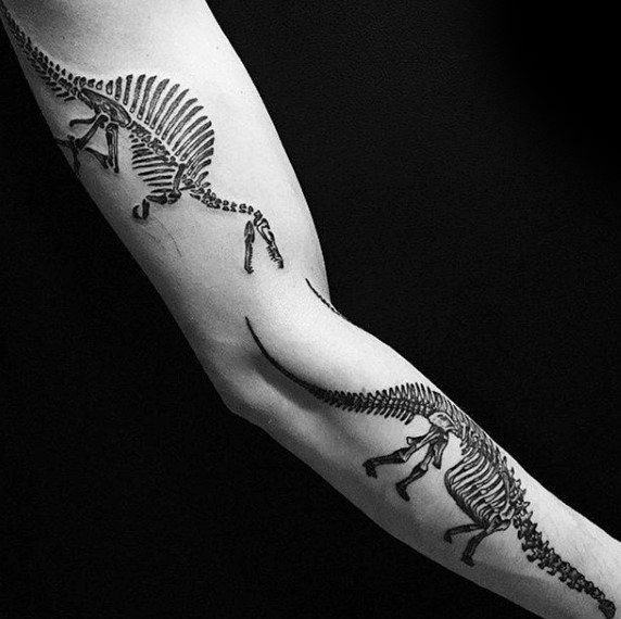 Tatuaje de dinosaurio 8
