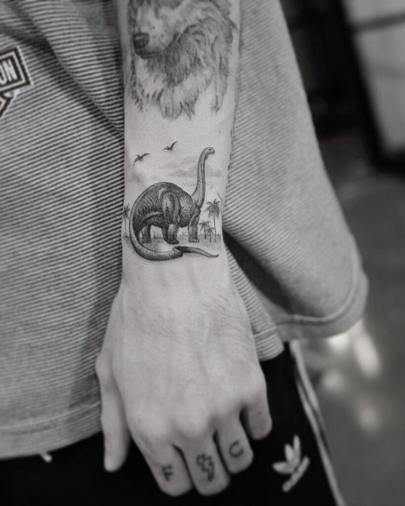 Tatuaje de dinosaurio 96