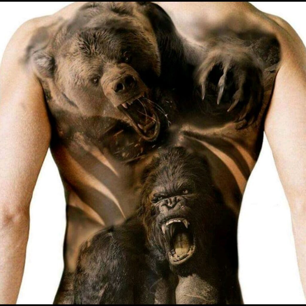 Gorila tatuajes 100