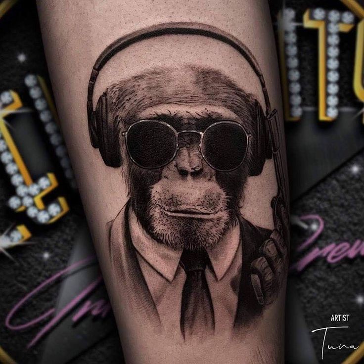 Gorila tatuajes 122
