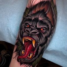 Gorila tatuajes 151
