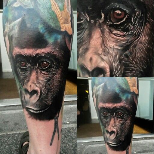 tatuajes de gorilas 30