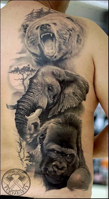 tatuajes de gorilas 61