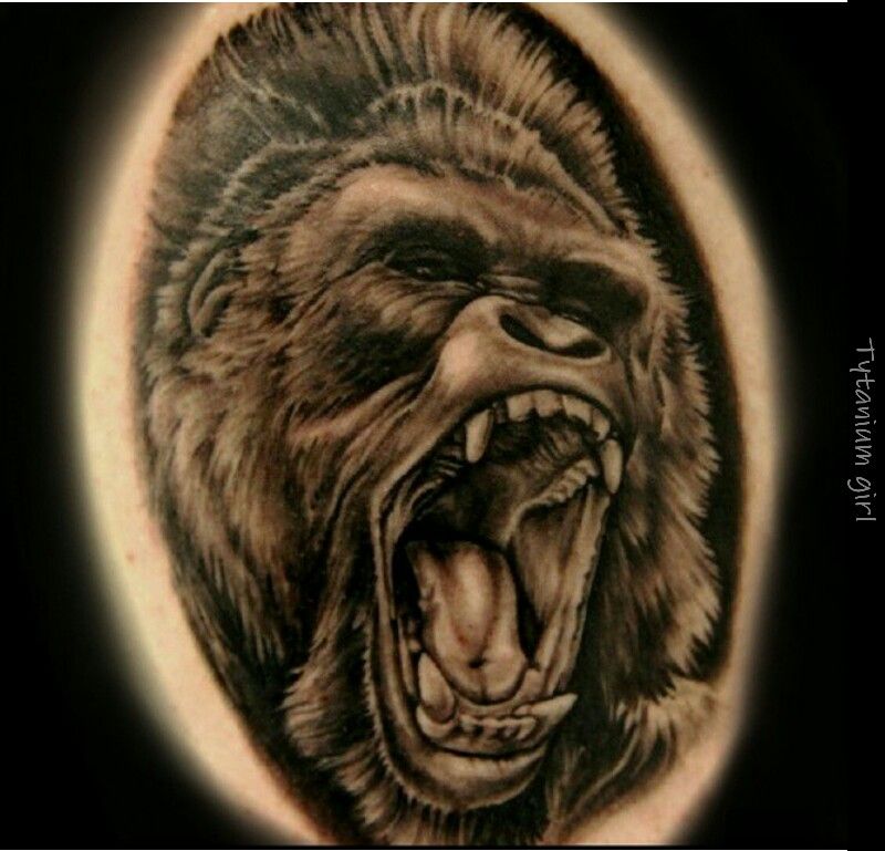 tatuajes de gorilas 81